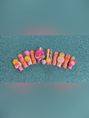Sweet As Sugah Reusable Acrylic Press On Nails